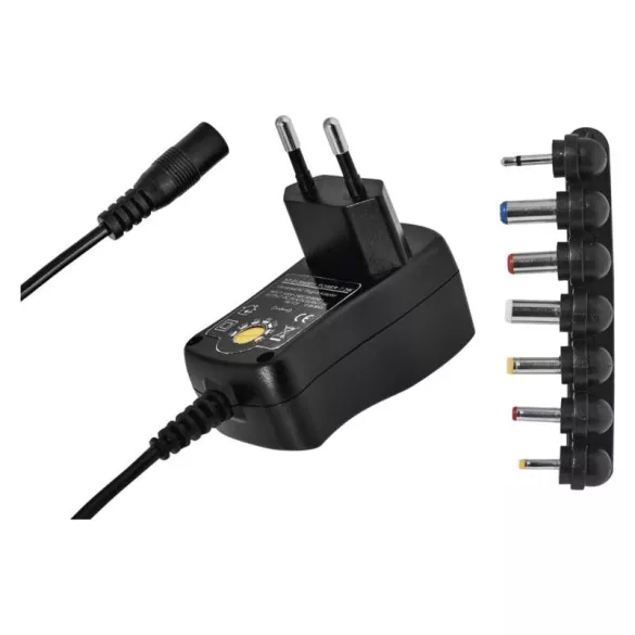 Adapter N3110 600mA 3-12V 100-240V 7 csatl.