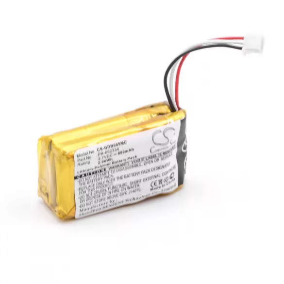 GoPro Hero HWBL1 3,7V 800mAh utángyártott akku CHDHA-301 - VHBW