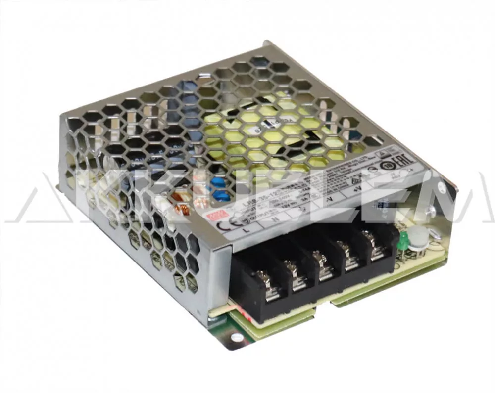 Tápegység 12V 3A 36W fémházas MeanWell LRS-35-12
