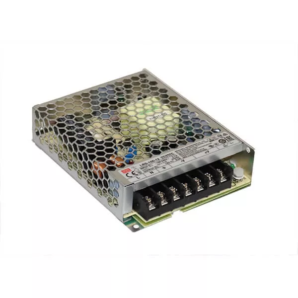 Tápegység 12V 8.5A 100W fémházas MeanWell LRS-100-12