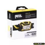 PETZL ARIA 2R tölthető SÁRGA/FEKETE fejlámpa 600lum