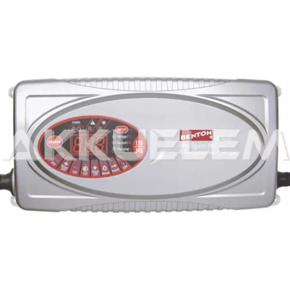 BENTON BX-5 12V/24V akkumulátortöltő 25A/12,5A