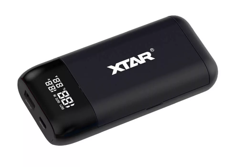 XTAR PB2S Li-ion akkutöltő powerbank 18650