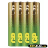 GP LR03 AAA Ultra Alkaline 24AU elem 4db/csomag (ár/csomag)