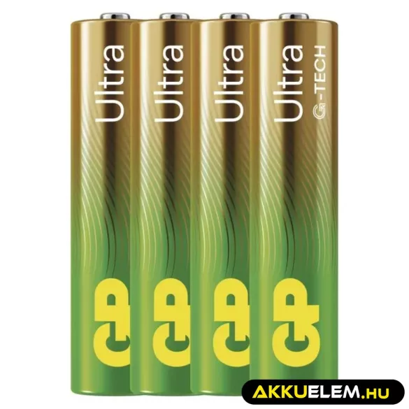 GP LR03 AAA Ultra Alkaline 24AU elem 4db/csomag (ár/csomag)