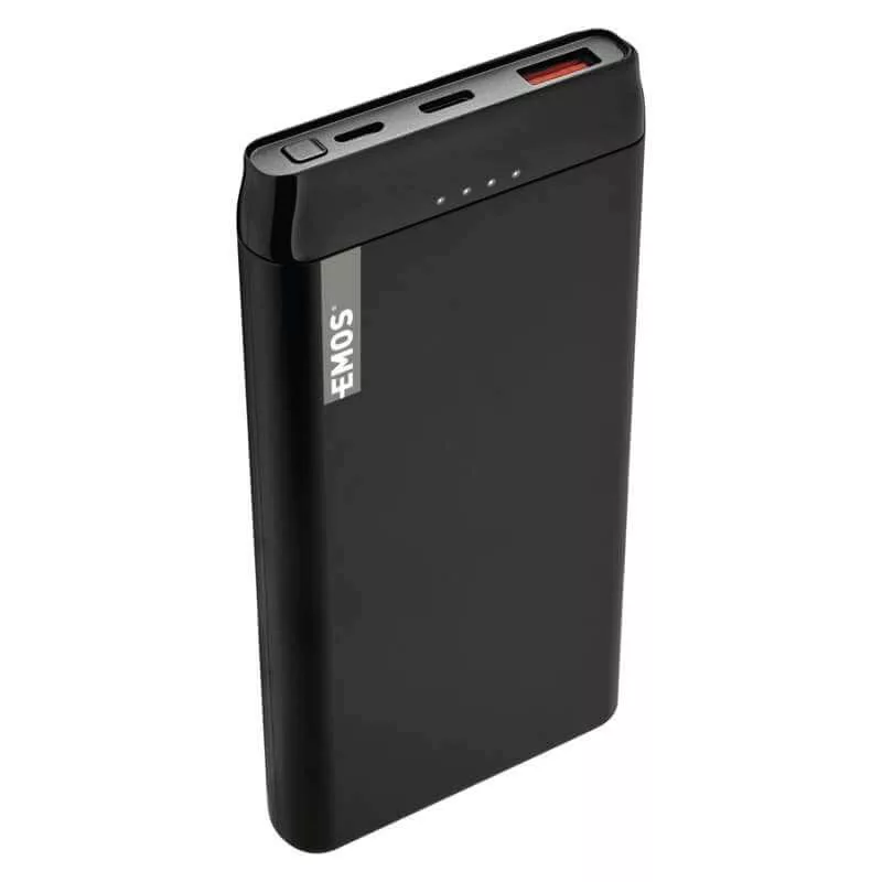 Külső akkumulátor USB-C 10000mAh fekete Külső akkumulátor USB-C 10000mAh fekete