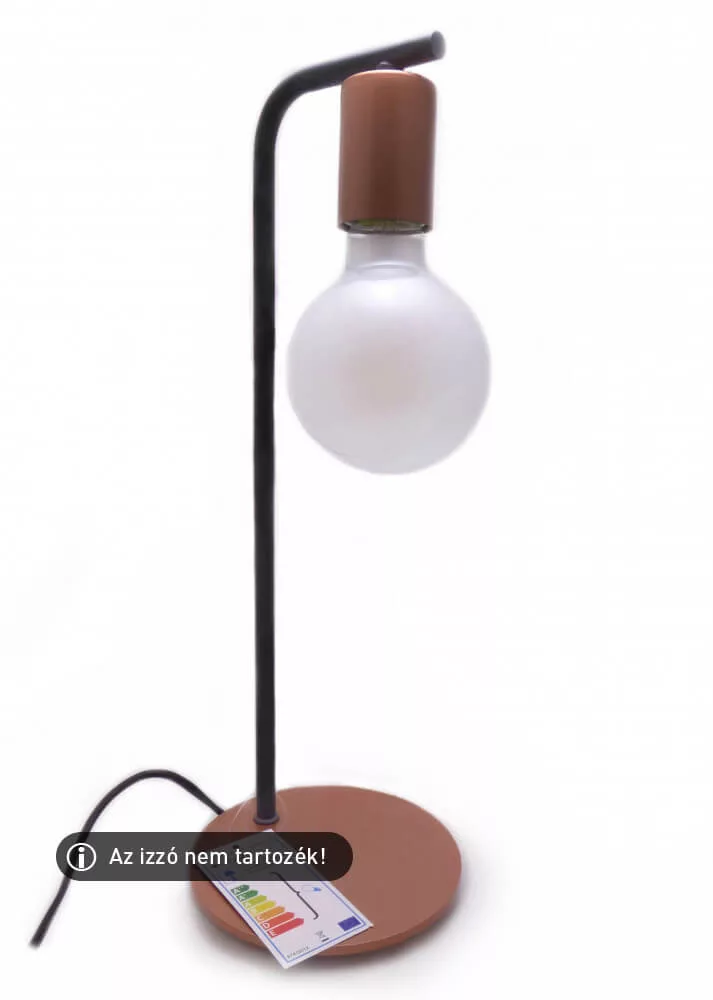 V-TAC Bronze E27 design asztali lámpa