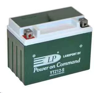 Landport 12V 11Ah 100A YTZ12S 50901 motorkerékpár akkumulátor AGM BAL+ 