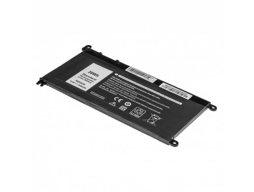 Dell WDX0R 11,4V 3400mAh utángyártott laptop akkumulátor Dell WDX0R 11,4V 3400mAh utángyártott laptop akkumulátor