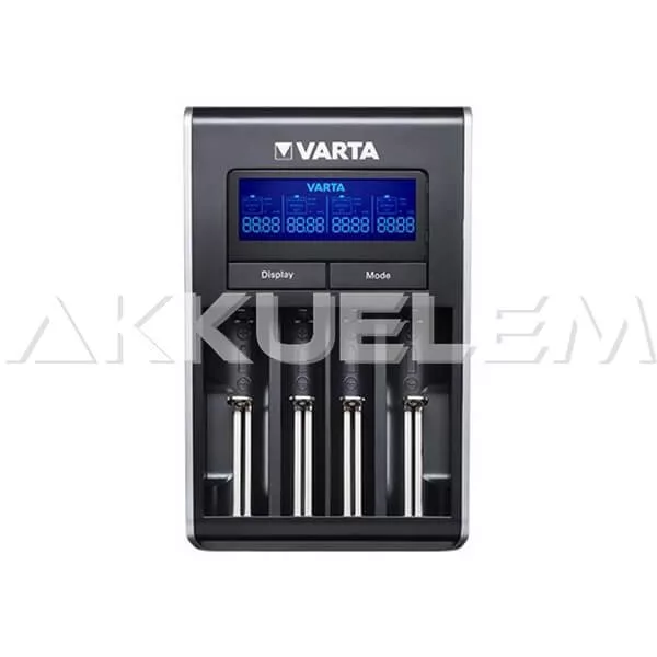Varta 4 csatornás.Li-ion/Ni-MH akkutöltő 57676