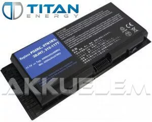 Dell Precision M4600 M6600 KJ321 11,1V 6600mAh utángyártott laptop akkumulátor