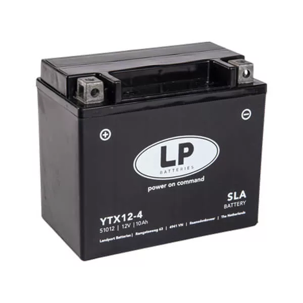 LandPort 12V 10Ah 180A YTX12-4 51012 motorkerékpár akkumulátor AGM BAL+ LandPort 12V 10Ah 180A YTX12-4 51012 motorkerékpár akkumulátor AGM BAL+