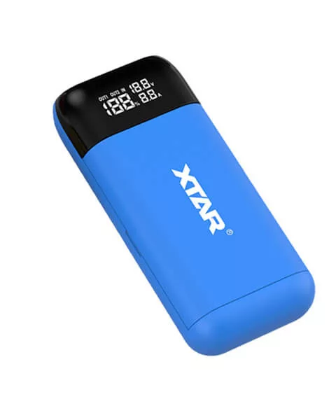 XTAR PB2S Li-ion akkutöltő powerbank 18650 KÉK XTAR PB2S Li-ion akkutöltő powerbank 18650 KÉK