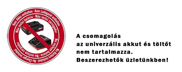 Einhell TE-CD 18 LI E akkus kézi csavarozó - PXC SOLO