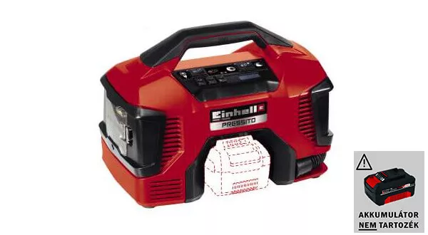 Einhell Pressito hibrid kompresszor PXC SOLO
