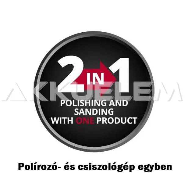 EINHELL CE-CP 18/180 Li E akkumulátoros polírozó- és csiszológép PXC SOLO