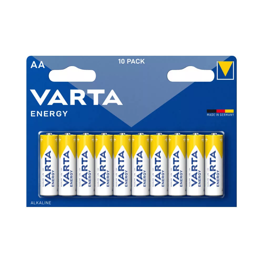 Varta Energy LR6 AA tartós elem 10 db (ár/bliszter) Varta Energy LR6 AA tartós elem 10 db (ár/bliszter)