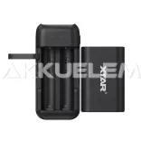 XTAR PB2C Li-ion 18650 akkutöltő USB-C