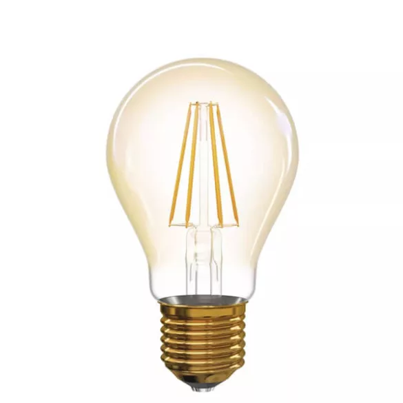 Vintage E27 A60 4W 2200K WW 34W LED filament LED-izzó