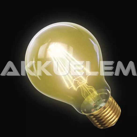 Vintage E27 A60 4W 2200K WW 34W LED filament LED-izzó