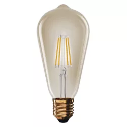   Vintage E27 ST64 4,5W 2200K WW 40W 420lm LED filament LED-izzó