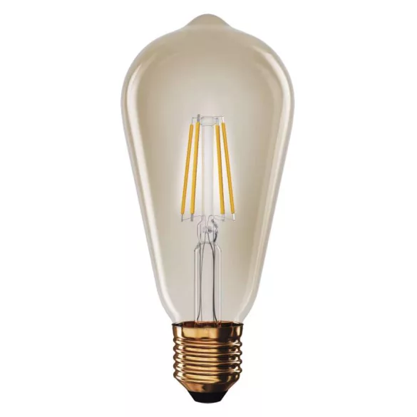 Vintage E27 ST64 4,5W 2200K WW 40W 420lm LED filament LED-izzó