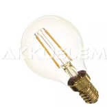 Vintage E14 2W 2200K WW 18W 170lm LED classic LED izzó