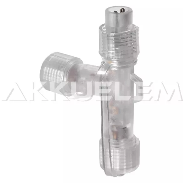 Fényfüzér elosztó adapter IP44 áttetsző CNT