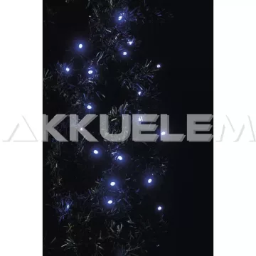   Karácsonyi fényfüzér 100LED karácsonyi 10m IP44 lánc kék CNT