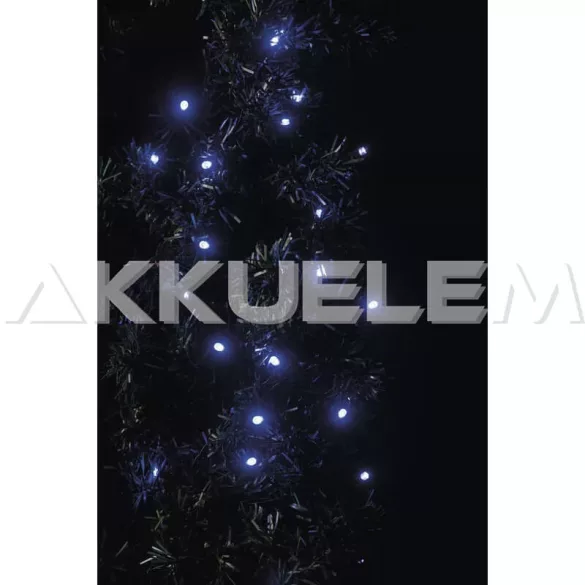 Karácsonyi fényfüzér 100LED karácsonyi 10m IP44 lánc kék CNT
