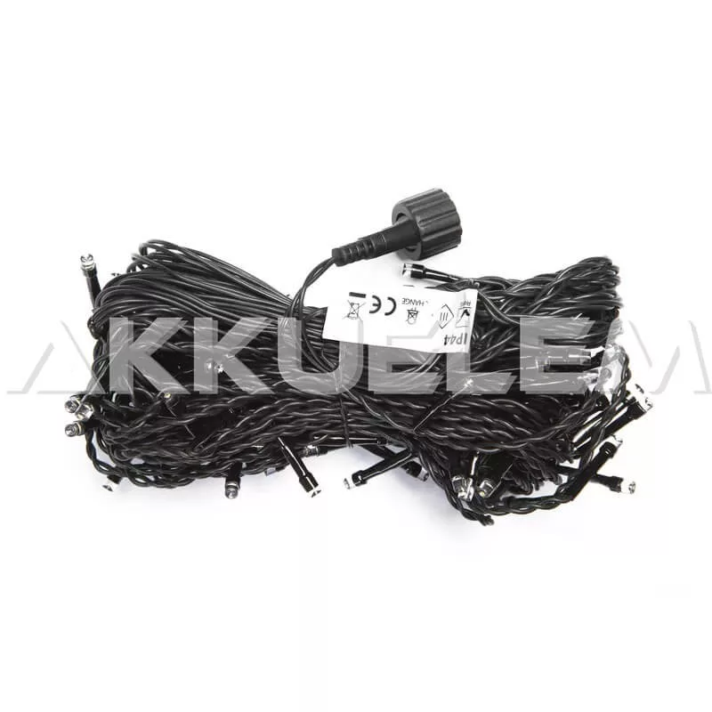 Karácsonyi fényfüzér 100LED karácsonyi 2,5 x 0,9m IP44 lánc jégcsap WW CNT