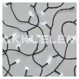 Karácsonyi fényfüzér 240LED 24m ZY0815T időzitős IP44 CW 230cm-es fára 8 mód
