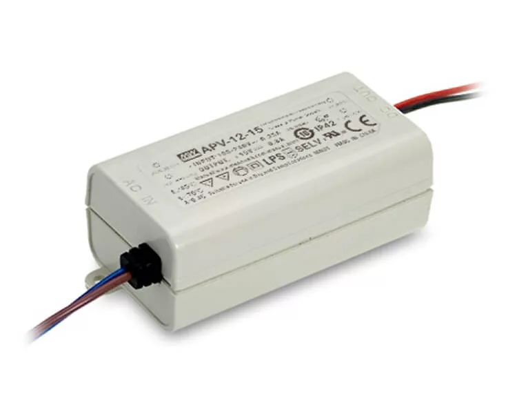 Tápegység 24VDC 0,5A 12W IP42 védett Mean Well APV-12-24 Tápegység 24VDC 0,5A 12W IP42 védett Mean Well APV-12-24