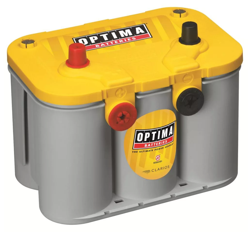 Optima Yellow 12v 55Ah 765A autó akkumulátor BAL+ * oldalcsavaros *U - 4,2 Optima Yellow 12v 55Ah 765A autó akkumulátor BAL+ * oldalcsavaros *U - 4,2