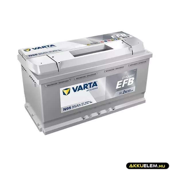 Varta 12V 95Ah 850A JOBB+ 595500 L5 Start-Stop EFB autó akkumulátor Varta 12V 95Ah 850A JOBB+ 595500 L5 Start-Stop EFB autó akkumulátor