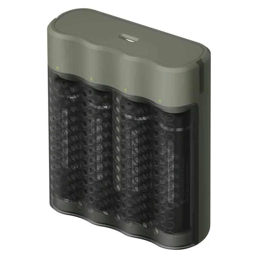   GP Batteries Powerbank M451 akkutöltő + 4db 2000mAh PRO AA akku