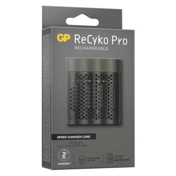 GP Batteries Powerbank M451 akkutöltő + 4db 2000mAh PRO AA akku