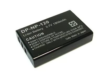 Fuji NP-120 1800mAh utángyártott akkumulátor Fuji NP-120 1800mAh utángyártott akkumulátor
