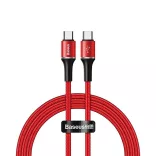 Baseus USB-C PD 2.0 200cm Baseus Halo gyors 3.0 kábel 60W PIROS színű