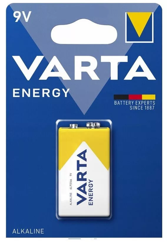 Varta Energy 9V alkáli elem