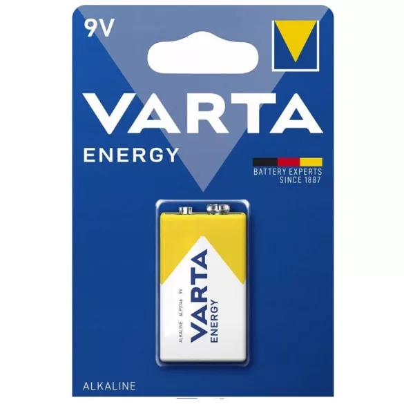 Varta Energy 9V alkáli elem