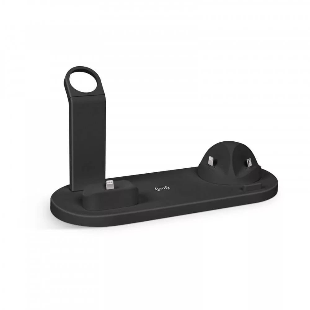 Bewello vezeték nélküli töltőállomás USB USB-C Lightning Bewello vezeték nélküli töltőállomás USB USB-C Lightning