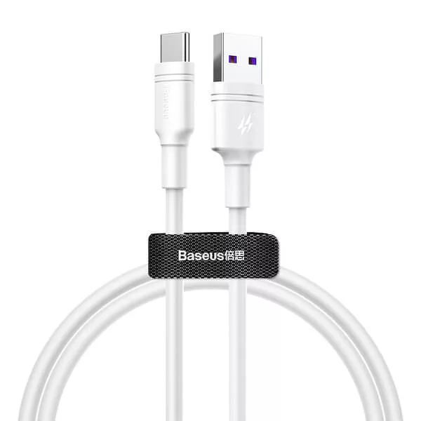 Baseus 2m USB/USB-C töltő kábel 5A Baseus 2m USB/USB-C töltő kábel 5A