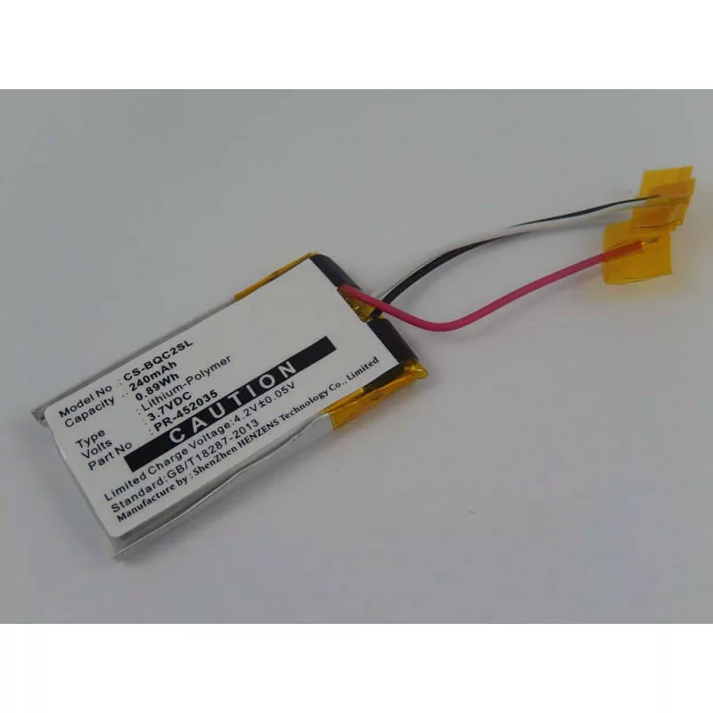 Bose QuietComfort 20 QC20 QC-20 u.a. 240mAh utángyártott fülhallgató akku PR-452035