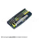 AccuPower IQ216 AA/AAA 16db 9V 2db Ni-MH Ni-Cd akkutöltő