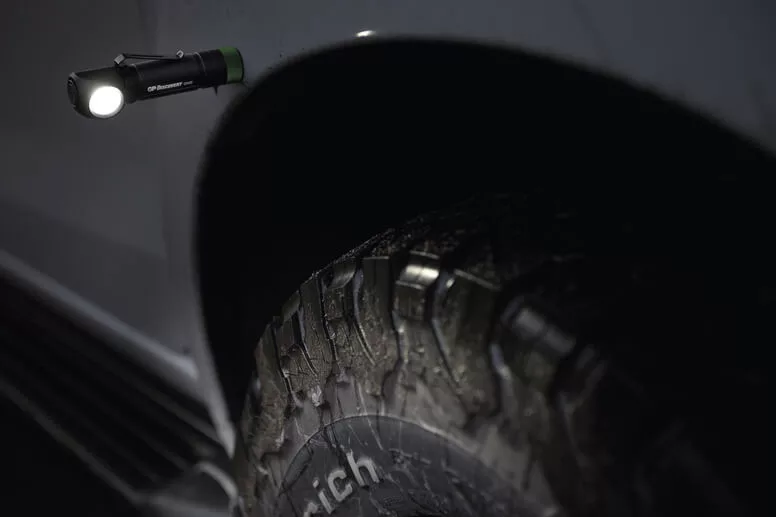 GP CHR35 fejlámpa 600lm Cree LED tölthető