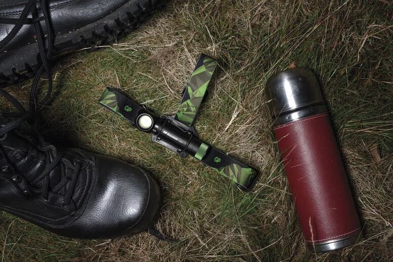 GP CHR35 fejlámpa 600lm Cree LED tölthető