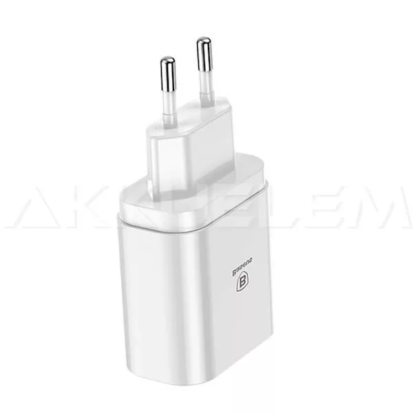 Baseus fali töltő 3xUSB 3.4A kijelzős NRT-DY035