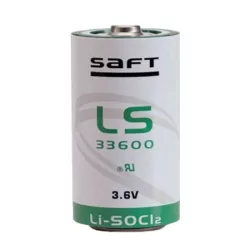 Saft Lítium elem D ER34615 / LS33600 17Ah 3,6V