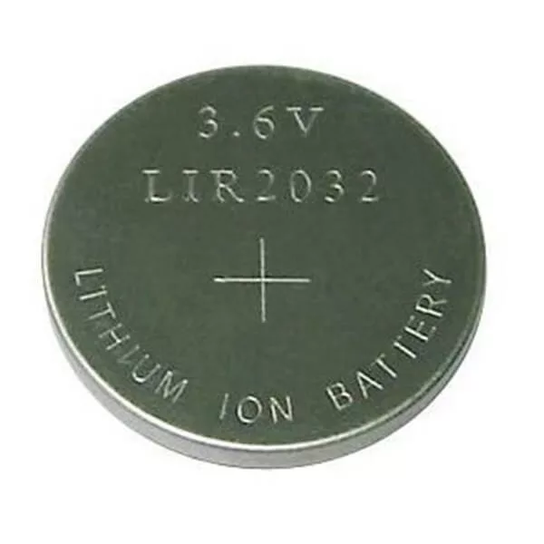 LIR2032 lítium gomb akkumulátor 3,6V 45mAh LIR2032 lítium gomb akkumulátor 3,6V 45mAh